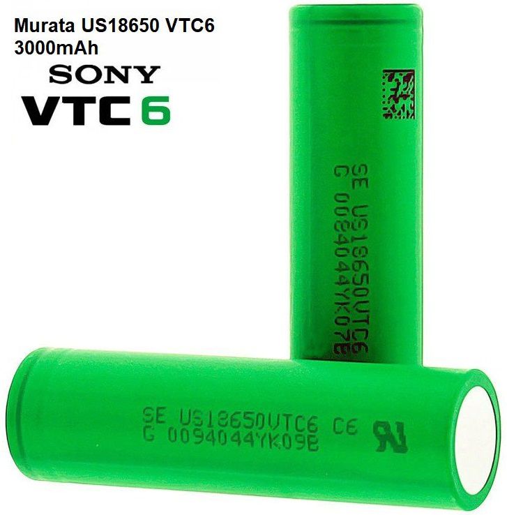 Bateria Litio Murata US18650VTC6